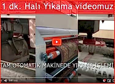 1 dakikada halı yıkama videomuz