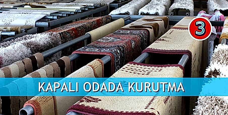 Çekmeköy halı yıkama kapalı odada kurutma